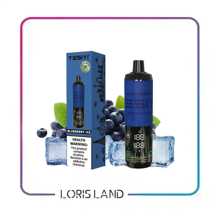 ویپ یکبار مصرف بلوبری یخ تی سی 35 هزار پاف